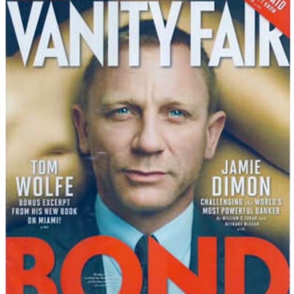 VANITY FAIR MAGAZINE, NOVEMBER 2012, EXCELLENT CONDITION, ORIGINAL OWNER, SINGLE
